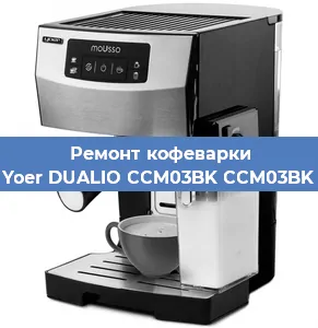 Замена прокладок на кофемашине Yoer DUALIO CCM03BK CCM03BK в Перми